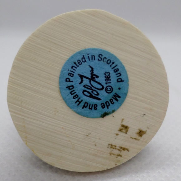 Peter Fagan 1983 Mouse On Tree Stump Rare - Picture 7 of 8